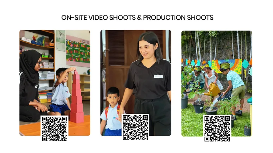 On-site Video Shoots and Production Shoots by Designbey