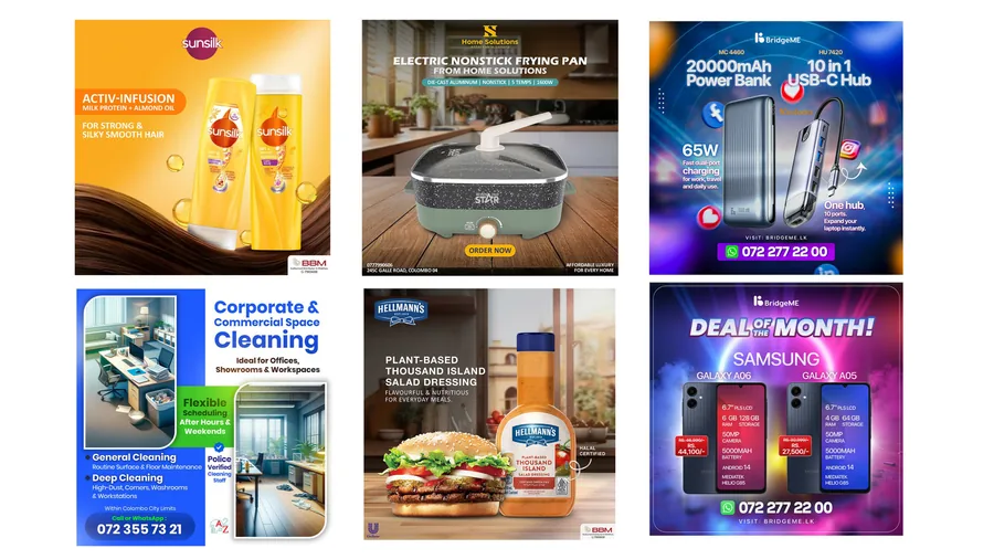 Social Media Design Content Portfolio by Designbey